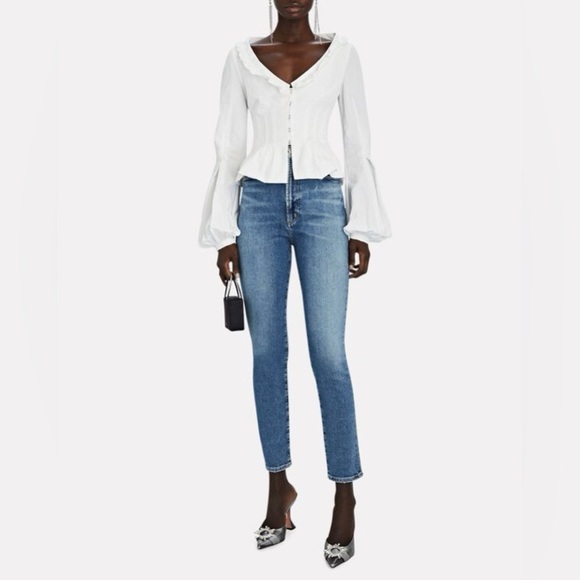 Agolde Pinch Waist Skinny Denim Jeans Size 26 - Picture 2 of 12